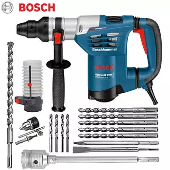 Дрель электрическая Bosch GBH 4-32 DRE + сверла