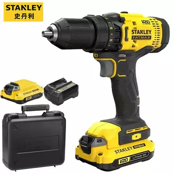 Дрель электрическая Stanley SCD700C2K, 20V