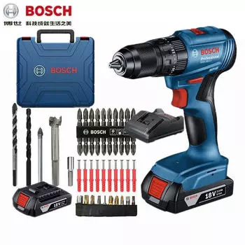 Дрель ручная Bosch GSB185-Li + набор насадок
