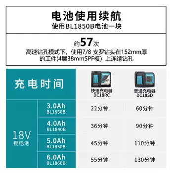 Дрель-шуруповерт Makita DHP486, 13 мм