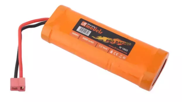 Drive & Fly Pro Racing Pack 7,2 В NiMH 3000 мАч Т-образный разъем Df Models