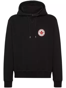 DSQUARED2 базовое худи, черный
