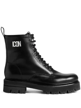 Dsquared2 ботинки Icon в стиле милитари, черный