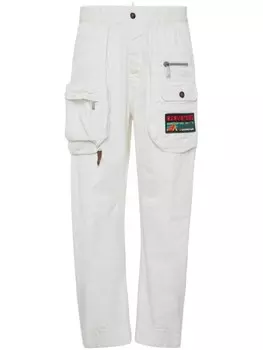 DSQUARED2 брюки карго, белый