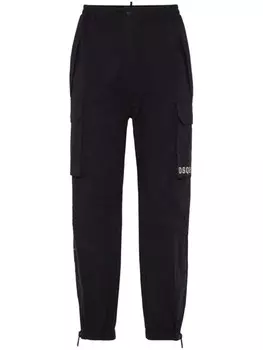 DSQUARED2 брюки карго, черный