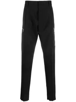 Dsquared2 брюки строгого кроя, черный