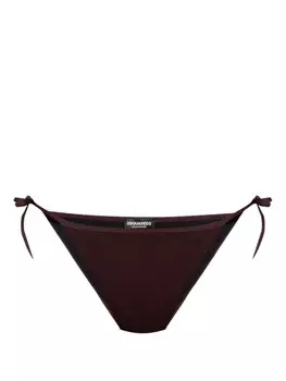 Dsquared2 dSQUARED2 Бикини с принтом логотипа, фиолетовый