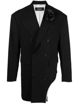 Dsquared2 двубортный пиджак, черный