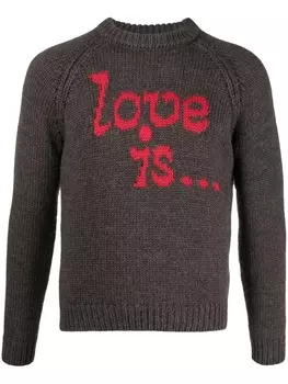 Dsquared2 джемпер Love Is..., коричневый