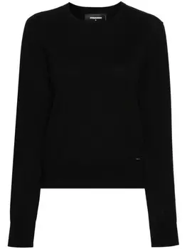 DSQUARED2 джемпер тонкой вязки, черный