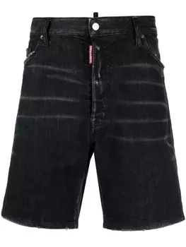 Dsquared2 джинсовые шорты Ciao, черный