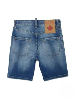 Dsquared2 джинсовые шорты Commando, синий