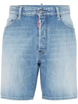 DSQUARED2 джинсовые шорты, синий