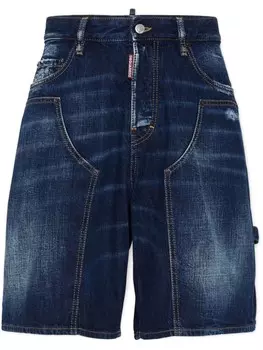 DSQUARED2 джинсовые шорты, синий