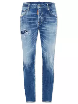 DSQUARED2 джинсы скинни, синий