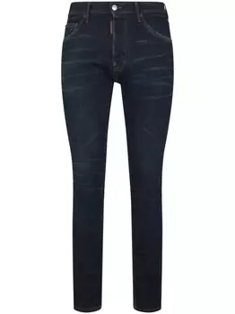 Dsquared2 джинсы скинни средней посадки, синий