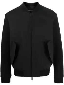 Dsquared2 flap pockets bomber jacket, черный