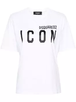 Dsquared2 футболка с логотипом, белый
