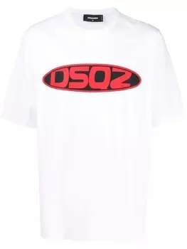 Dsquared2 футболка с логотипом, белый