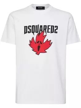 DSQUARED2 футболка с логотипом, белый