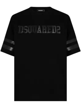 Dsquared2 футболка с логотипом, черный