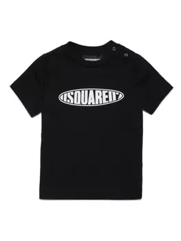 Dsquared2 футболка с принтом Surf, черный