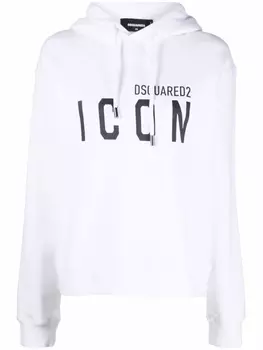 Dsquared2 худи с принтом Icon, белый