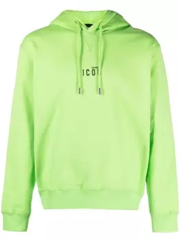 Dsquared2 худи с принтом Icon, зеленый