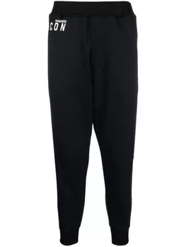 Dsquared2 Icon logo-print track pants, черный