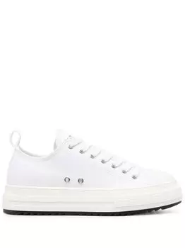 Dsquared2 кеды на платформе, желтый