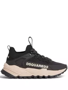 DSQUARED2 кеды на шнуровке, черный