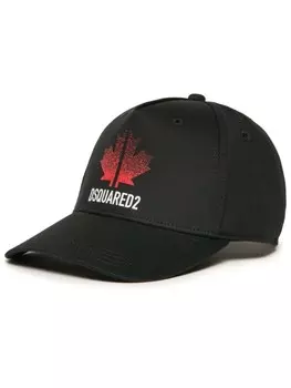 DSQUARED2 KIDS бейсболка с принтом, черный