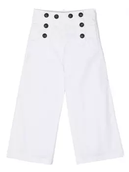 Dsquared2 Kids брюки на пуговицах, белый