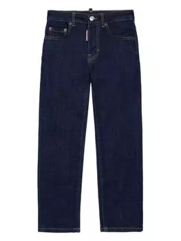 DSQUARED2 KIDS прямые джинсы, синий
