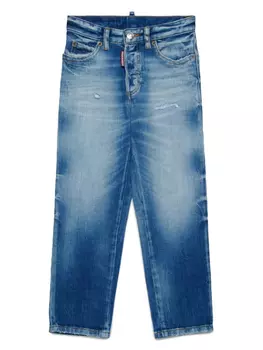DSQUARED2 KIDS прямые джинсы Stanislav, синий