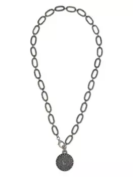 DSQUARED2 колье с подвеской, серебряный