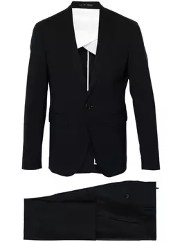 Dsquared2 костюм из вирджинской шерсти с однобортным пиджаком, синий