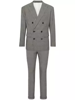 Dsquared2 костюм с двубортным пиджаком, серый