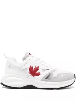 DSQUARED2 кроссовки Dash Maple Leaf, белый