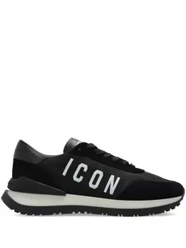 DSQUARED2 кроссовки Icon, черный