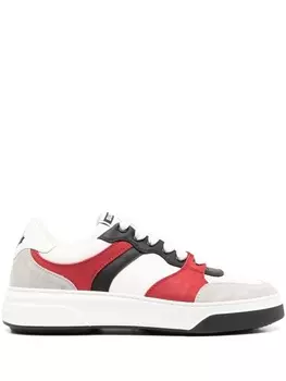 Кроссовки Dsquared2 Lace-up, белый/красный/черный/серый