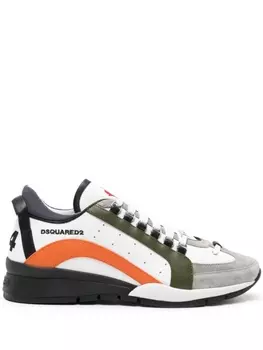 Dsquared2 кроссовки Spiker со вставками, белый