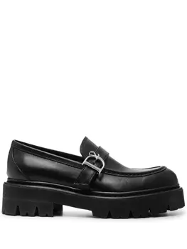 Dsquared2 лоферы с монограммой, черный