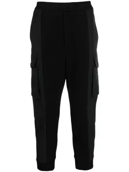 Dsquared2 logo-embellished cargo track pants, черный
