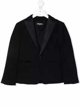 Dsquared2 однобортный пиджак, черный