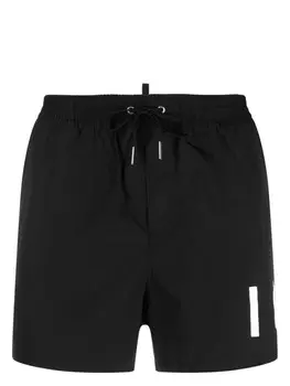 Dsquared2 однотонные плавки-шорты, черный