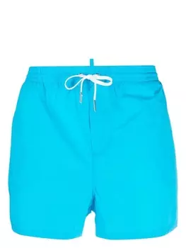 Dsquared2 плавки-шорты с логотипом, синий