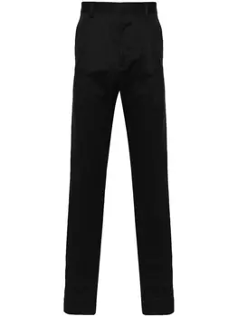 Dsquared2 прямые брюки строгого кроя, черный