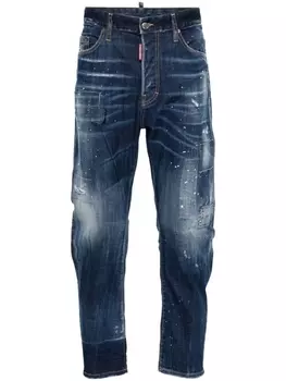 Dsquared2 прямые джинсы Bro Jean, синий