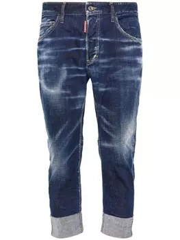 Dsquared2 прямые джинсы Bro Jean, синий